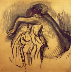 Mujer secándose, c.1893-98
